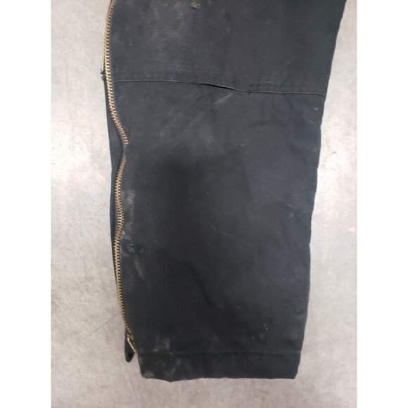 Key Apparel Outawear Insulated Duck Bib Overalls Black XL Regular Style 278.01 - Picture 2 of 16